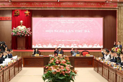 Hà Nội: xây dựng lộ trình, cam kết thời hạn hoàn thành các công việc còn chậm