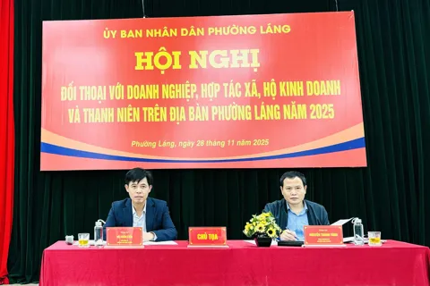 Phường Láng tăng cường đối thoại, gỡ vướng mắc cho doanh nghiệp, người dân