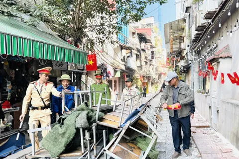 Phường Văn Miếu – Quốc Tử Giám siết chặt quản lý, xử phạt vi phạm trật tự đô thị