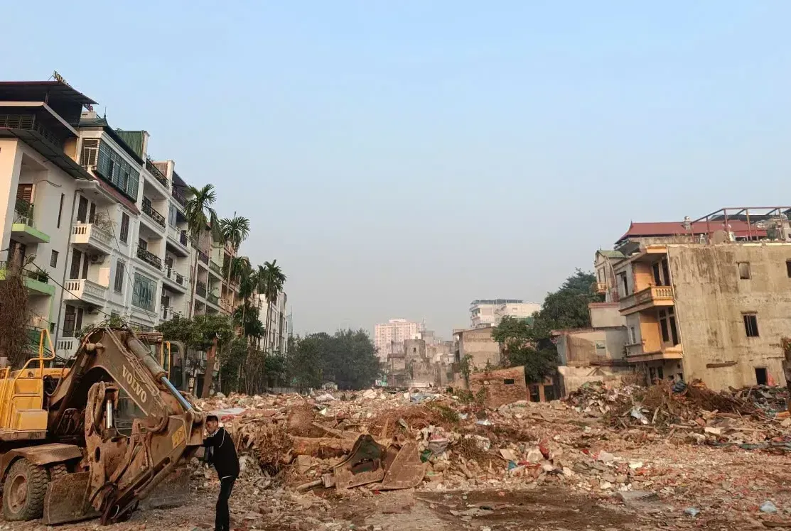 Phường Ô Chợ Dừa hoàn thành 100% giải phóng mặt bằng dự án đường Vành đai 1