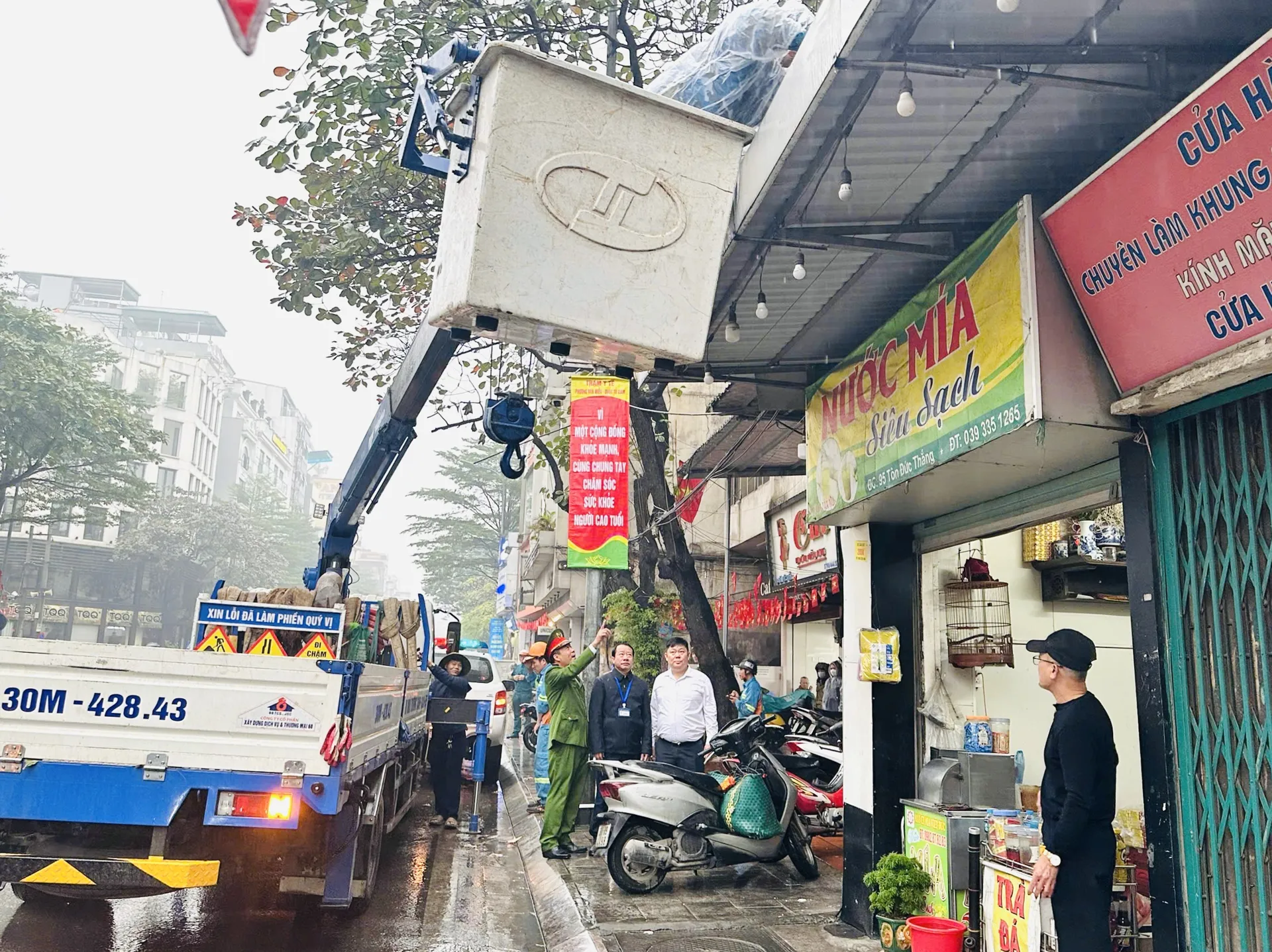 Phường Văn Miếu – Quốc Tử Giám quyết liệt lập lại trật tự đô thị