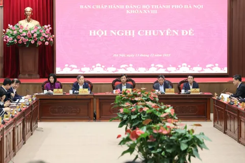 Ban Chấp hành Đảng bộ thành phố Hà Nội xem xét chủ trương đầu tư 2 dự án quan trọng