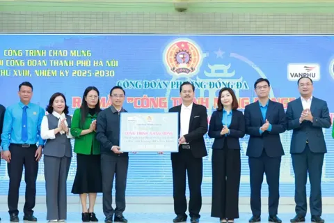 Phường Đống Đa ra mắt “Công trình Năng động – Điểm sinh hoạt đoàn viên công đoàn và học sinh”