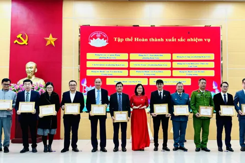 Phường Kim Liên hoàn thành toàn diện các nhiệm vụ trọng tâm năm 2025