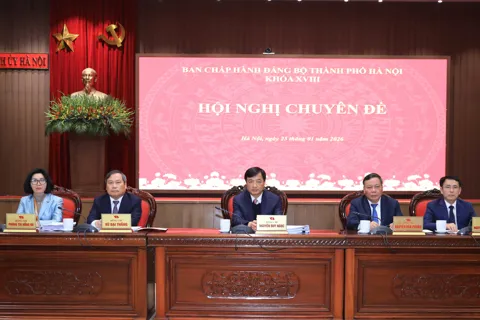 Bí thư Thành ủy Nguyễn Duy Ngọc: mỗi quyết sách phải tạo đột phá ngay cho sự phát triển Thủ đô trong năm 2026