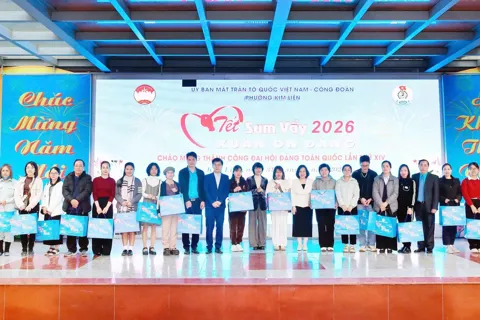 Phường Kim Liên huy động mọi nguồn lực chăm lo Tết cho Nhân dân