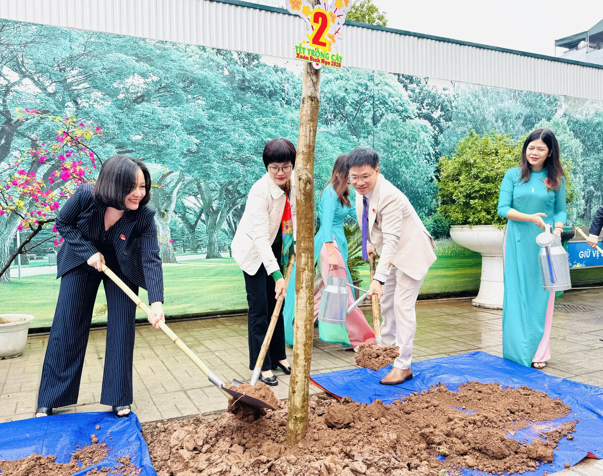 Phường Kim Liên phát động Tết trồng cây Xuân Bính Ngọ 2026