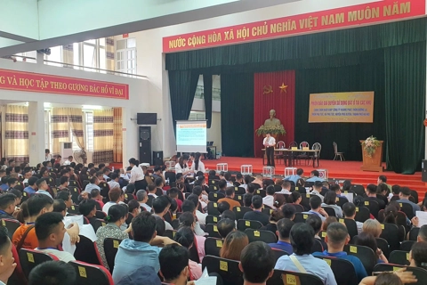 Huyện Phú Xuyên đấu giá 76 thửa đất ở tại xã Phú Túc