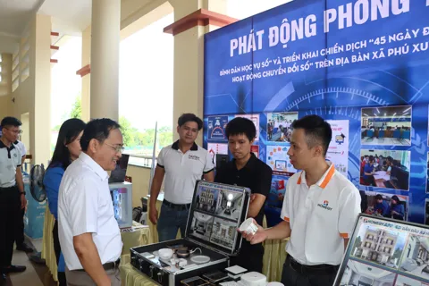 Phú Xuyên đạt kết quả toàn diện về chính quyền số, kinh tế số, xã hội số năm 2025