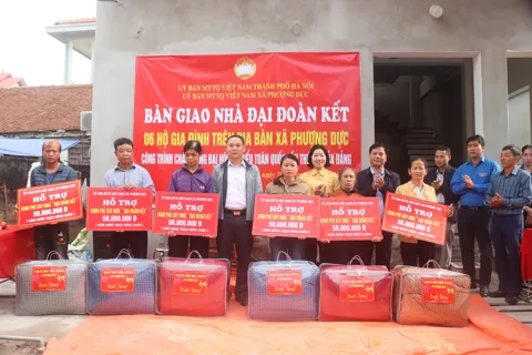 Những ngôi nhà “Đại đoàn kết” ở Phượng Dực thắp sáng niềm tin trước thềm Đại hội Đảng lần thứ XIV