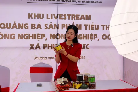 Xã Phượng Dực: điểm nhấn từ triển lãm các sản phẩm làng nghề thủ công mỹ nghệ năm 2025