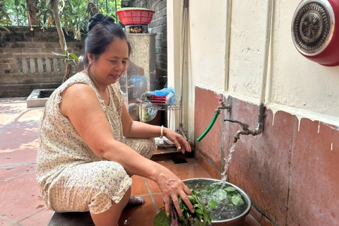 Hoàn thành dự án cấp nước sạch cho người dân 5 xã ở huyện Thường Tín
