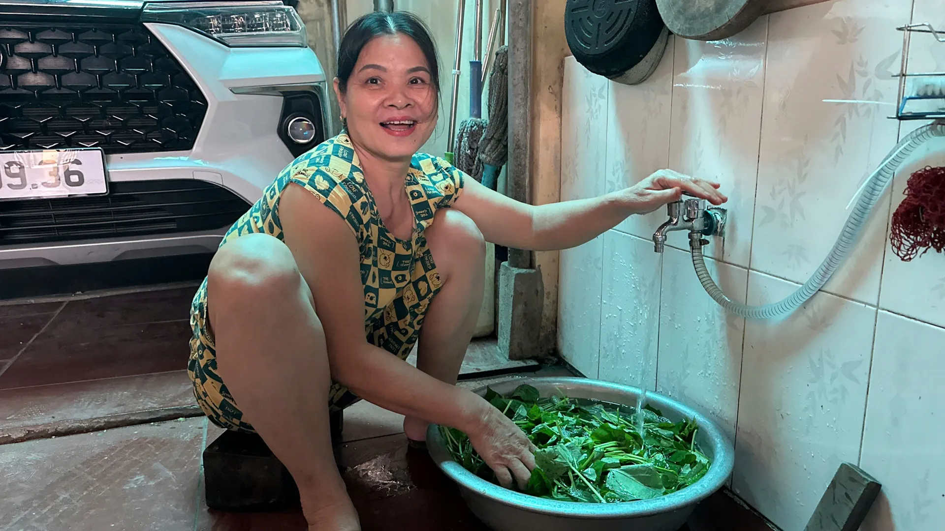90,5% gia đình ở huyện Phú Xuyên sử dụng nước sạch
