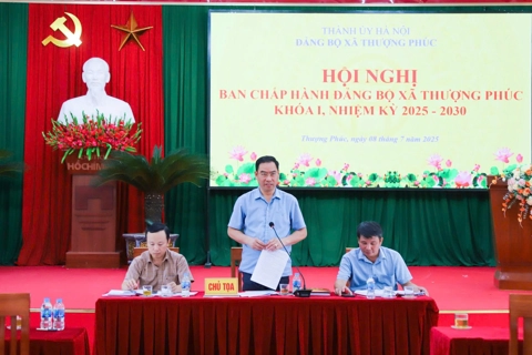 Đảng bộ xã Thượng Phúc tổ chức Hội nghị Ban Chấp hành mở rộng bàn nội dung quan trọng

