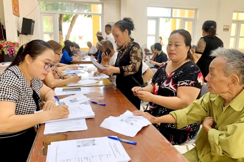 Xã Thượng Phúc: tiếp nhận 400 hồ sơ trợ cấp hưu trí xã hội cho người cao tuổi không lương hưu
