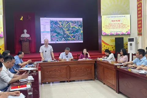 Xã Chuyên Mỹ tập trung cho giải phóng mặt bằng dự án trọng điểm trên địa bàn