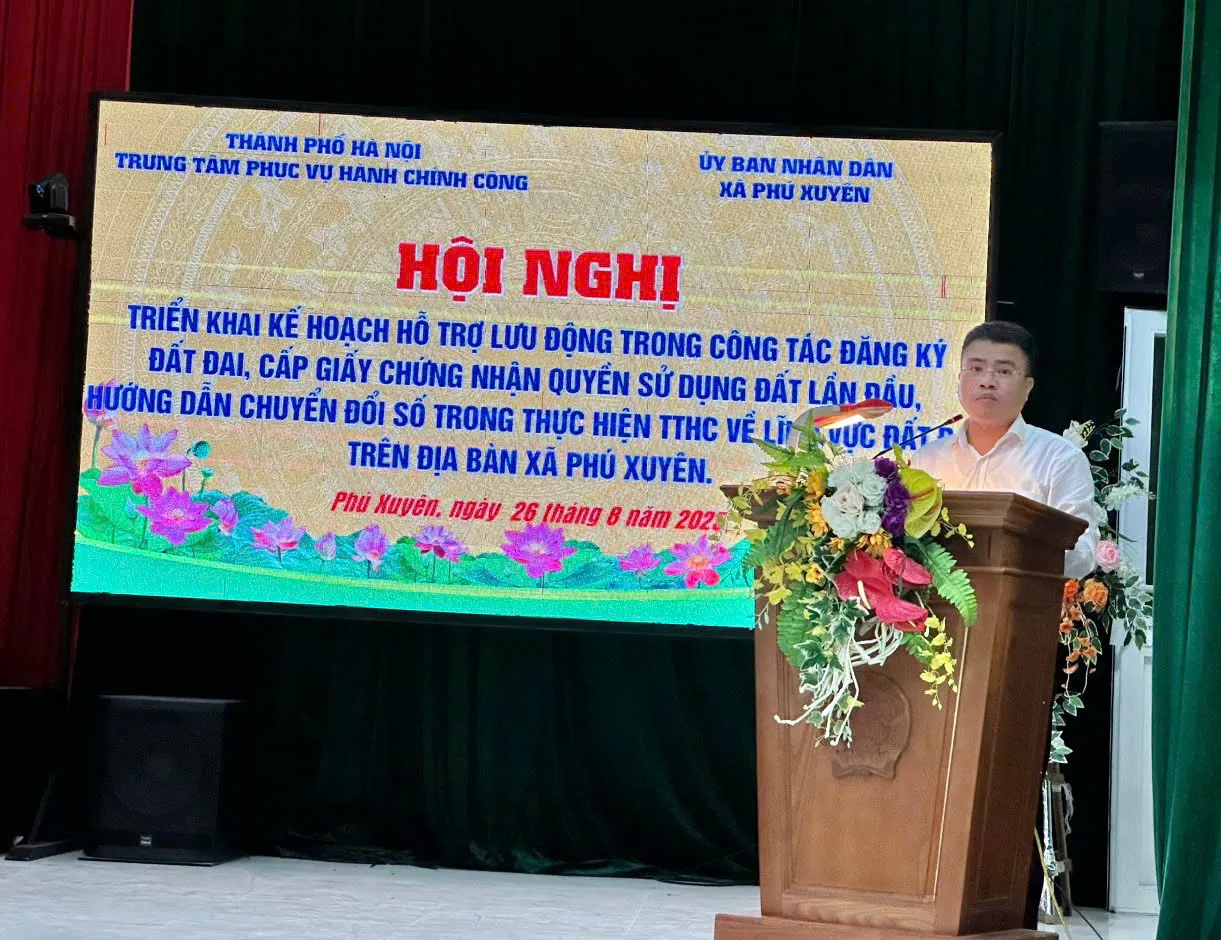 Xã Phú Xuyên gỡ khó trong việc cấp Giấy chứng nhận quyền sử dụng đất ở