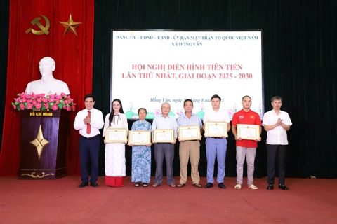 Các phong trào thi đua ở xã Hồng Vân có sức lan tỏa đến từng người dân