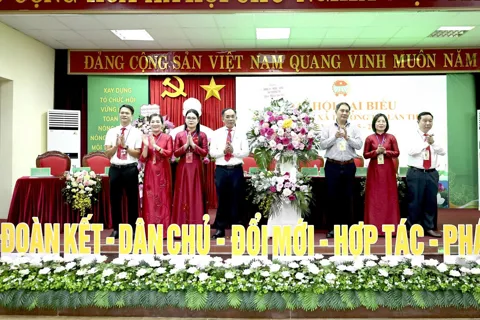 Đại hội đại biểu Hội Nông dân Xã Thường Tín lần thứ I hoàn thành các nội dung