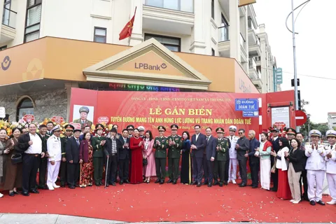 Xã Thường Tín gắn biển 2 tuyến đường mang tên Danh nhân Lê Công Hành và Anh hùng lực lượng vũ trang Nhân dân Doãn Tuế