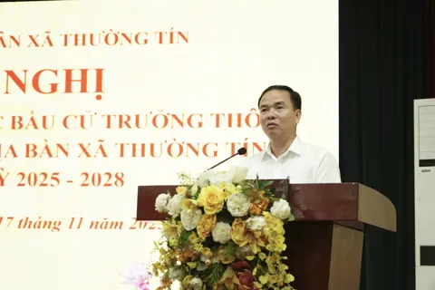 Xã Thường Tín triển khai công tác bầu cử Trưởng thôn, Cụm dân cư