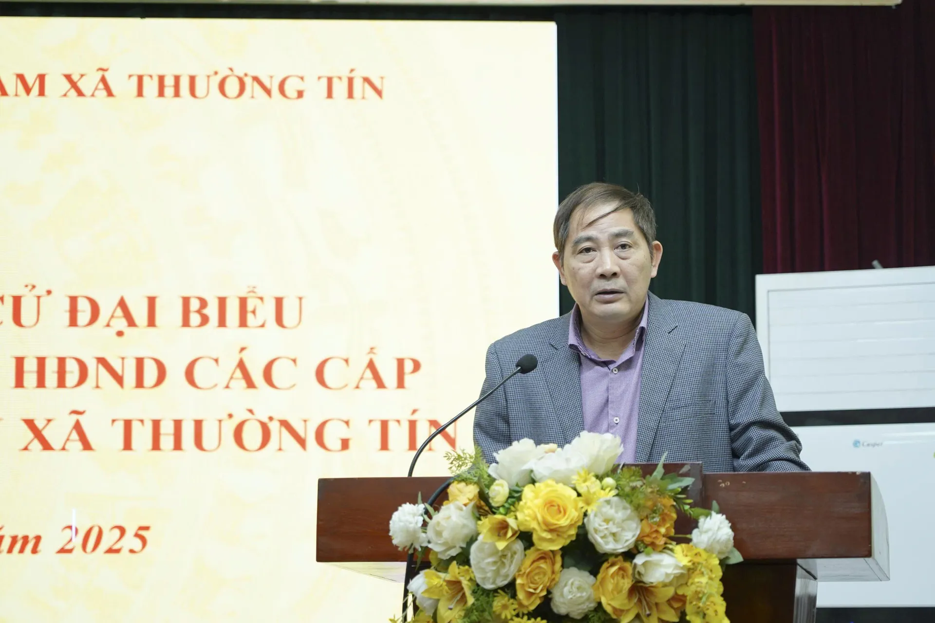 Xã Thường Tín triển khai công tác bầu cử đại biểu Quốc hội khóa XVI và đại biểu HĐND các cấp
