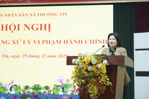 Thường Tín nâng cao kỹ năng xử lý vi phạm hành chính cho cán bộ cơ sở