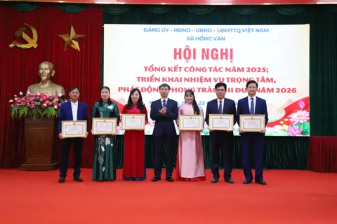 Xã Hồng Vân tổng thu ngân sách Nhà nước năm 2025 đạt 420,7 tỷ đồng
