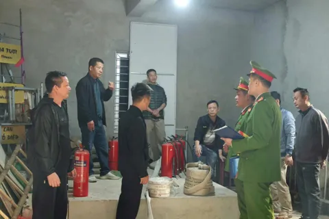 Thường Tín tăng cường công tác kiểm tra phòng cháy, chữa cháy tại các chợ
