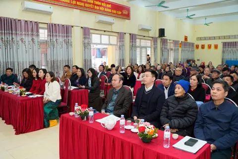 Xã Chuyên Mỹ tổ chức điểm hội nghị đại biểu Nhân dân năm 2026 tại thôn Bối Khế