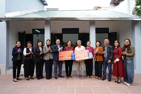 Xã Thường Tín trao kinh phí đợt 2 xây, sửa nhà ở cho gia đình người có công với cách mạng