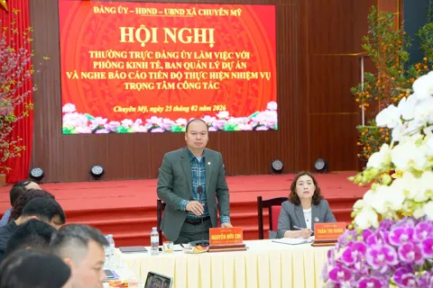 Xã Chuyên Mỹ quyết tâm GPMB đẩy nhanh tiến độ các dự án trọng điểm