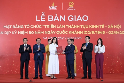Vingroup bàn giao mặt bằng Trung tâm triển lãm Việt Nam, sẵn sàng cho đại lễ 2/9