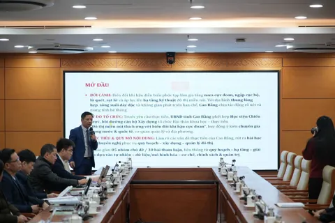 Cao Bằng chủ động thích ứng phát triển đô thị miền núi bền vững
