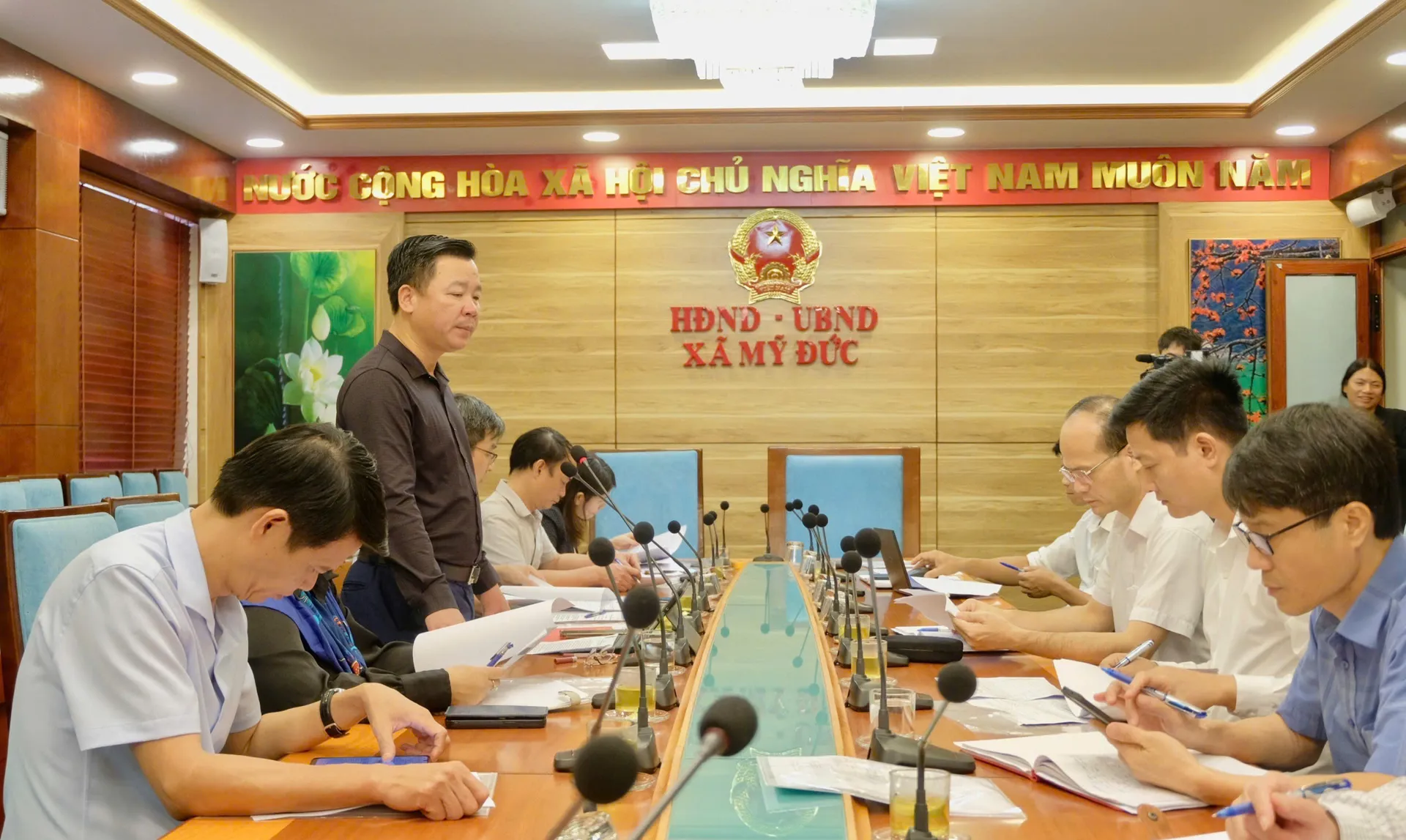 Đẩy nhanh tiến độ giải ngân vốn đầu tư phát triển vùng dân tộc xã Mỹ Đức