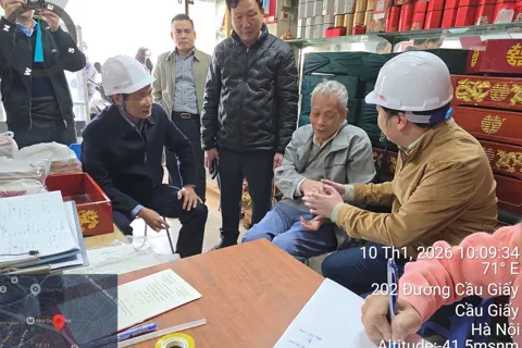 Phường Cầu Giấy dồn lực cho mục tiêu cán đích quý I/2026 trong giải phóng mặt bằng
