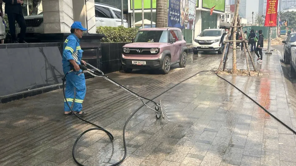 Urenco 4: tổng lực giữ gìn Thủ đô sạch đẹp đón Tết Bính Ngọ 2026