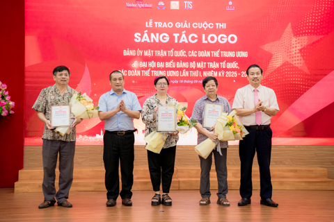 Trao giải Cuộc thi sáng tác Logo Đảng ủy MTTQ, các đoàn thể Trung ương