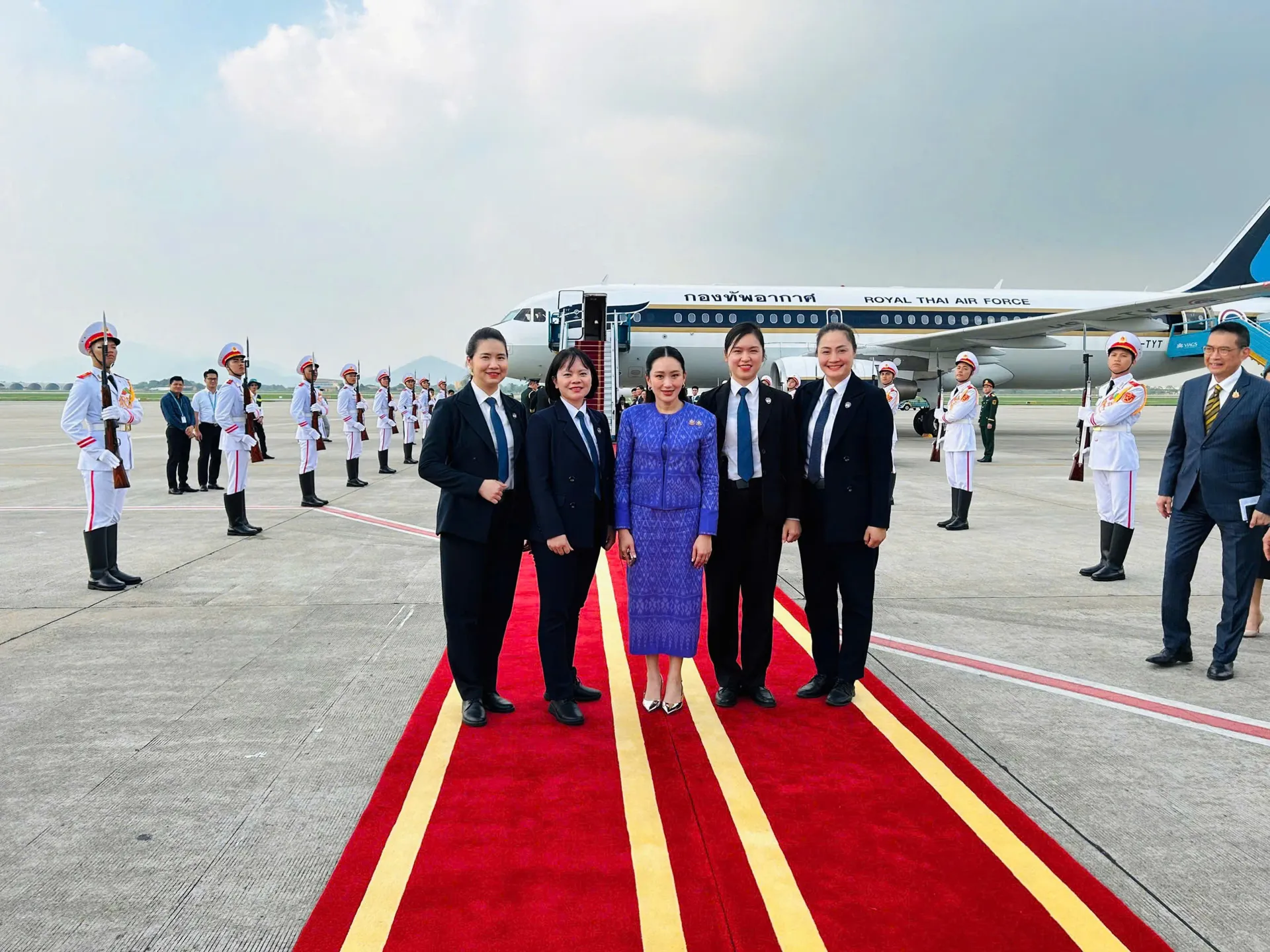 Nhiệm vụ tiếp cận bảo vệ Thủ tướng Thái Lan: đội hình nữ sĩ quan đã hoàn thành xuất sắc