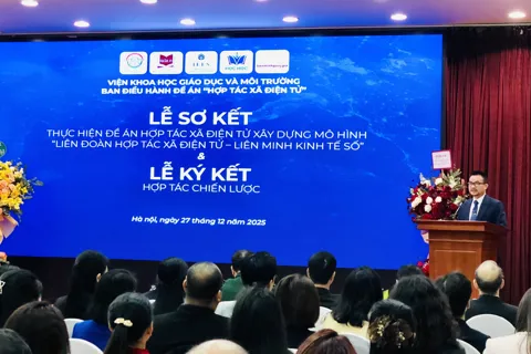 Hợp tác xã điện tử góp phần xây dựng một mô hình kinh tế minh bạch