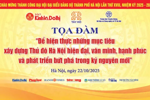 Tường thuật: Để hiện thực những mục tiêu xây dựng Thủ đô Hà Nội hiện đại, văn minh, hạnh phúc và phát triển bứt phá trong kỷ nguyên mới