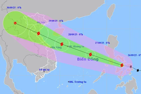 Chỉ đạo của Thường trực Ban Bí thư về việc ứng phó bão số 10