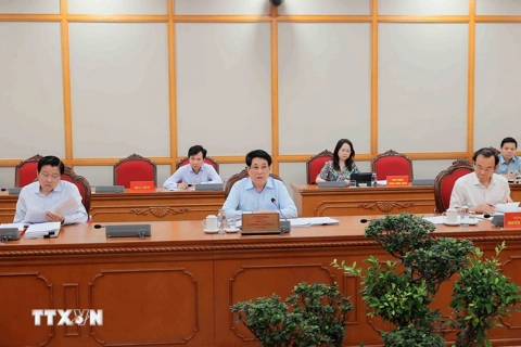 Bộ Chính trị làm việc với Thường vụ Tỉnh ủy Đồng Nai, Vĩnh Long, Đồng Tháp, Quảng Trị, Thái Nguyên và Phú Thọ