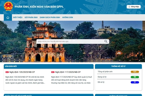 Hoàn thành tích hợp hệ thống tiếp nhận, xử lý phản ánh, kiến nghị về văn bản quy phạm pháp luật trước 20/6