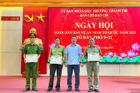 Điểm sáng phong trào Toàn dân bảo vệ an ninh Tổ quốc tại quận Hoàng Mai