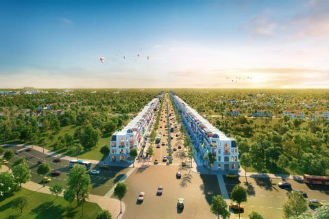Imperia Grand Plaza Đức Hòa: Trục xương sống thương mại của đô thị vệ tinh tương lai