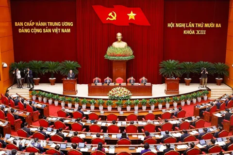 Khai mạc Hội nghị lần thứ mười ba, Ban Chấp hành Trung ương Đảng khóa XIII
