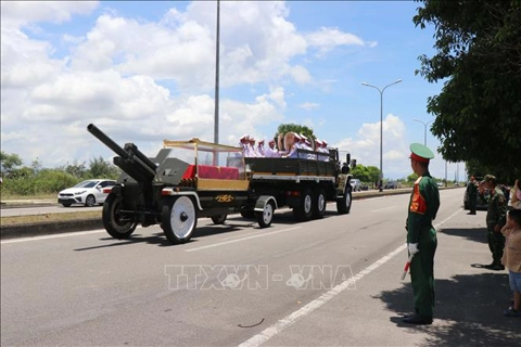 Lễ an táng nguyên Chủ tịch nước Trần Đức Lương
