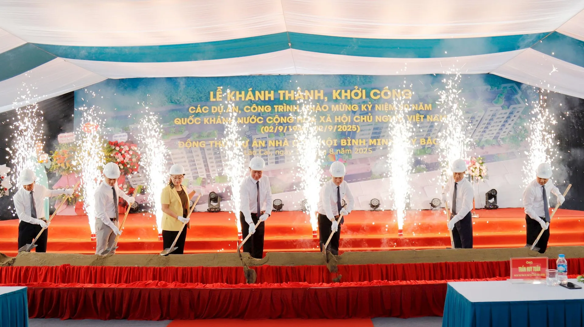 Tổ chức khánh thành, khởi công các công trình lớn chào mừng Đại hội Đảng vào ngày 19/12/2025