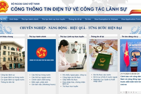 Quy định mới về thủ tục chứng nhận lãnh sự, hợp pháp hóa lãnh sự điện tử
